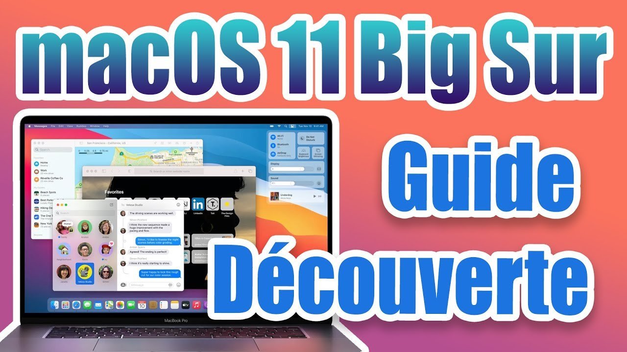 D couvrir MacOS 11 Big Sur AvecBertrand tech D couvrir MacOS 11 Big Sur AvecBertrand tech