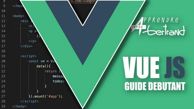 Lire la suite à propos de l’article Initiez-vous à Vue JS 3 : tuto débutant !