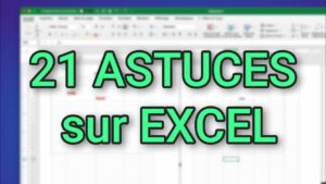 Read more about the article 21 astuces pour Excel